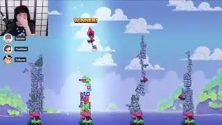 Sykkuno Wins Tricky Towers Without a Tower