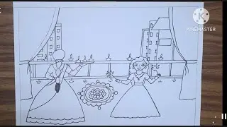 Diwali Drawing| Diwali Memory Drawing|how to draw Diwali Scenery