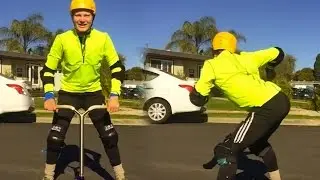 THE WEIRDEST SCOOTER KID ON PLANET EARTH
