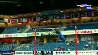 ？？？選手　鉄棒　ゲイロードひねり(ペガン)
