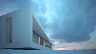 Minimalist mansion in the icelandic plane reykjavik house by moomoo architects homesthetics inspirin