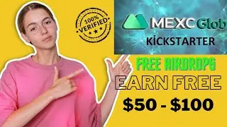 How to JOIN Kickstarter Event on MEXC Global | Free Airdrop | earn free $40 - $400 airdrops 💰💰🤠 #btc