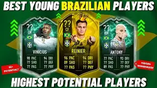 FIFA 21 HIGHEST POTENTIAL BRAZILIAN PLAYERS || BEST YOUNG PLAYERS FROM BRAZIL IN CAREER MODE || 85+