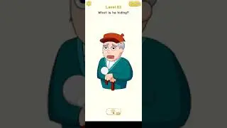 Delete Puzzle Level 83 | Delete Puzzle What is he hiding? Solution