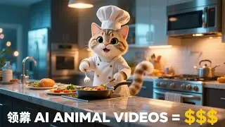 People are making real money with AI animal videos 😱.Just AI tools 