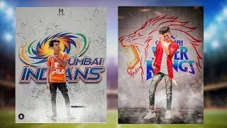 Ipl Special Edit  |  Photoshop Best Photo Editing Tutorial 2019