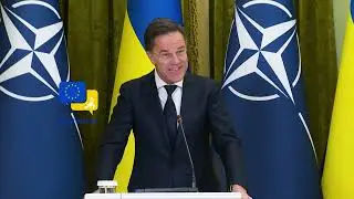 НАТО не отступит &mdash; &laquo;Украина стойко держится уже 1441 день&raquo; | Марк Рютте, Киев 🇺🇦