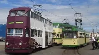 Blackpool Tram Sunday Weekend Heritage Running Day   July 2016