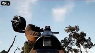 MP18 submachine gun with drum Meg sound effect 