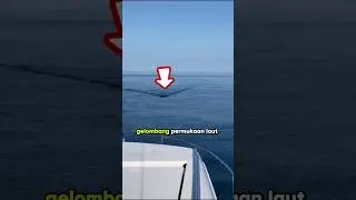 segera menjauh jika melihat gelombang seperti ini di laut #shorts