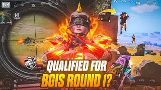 QUALIFIED FOR ROUND 1?💀 BGIS 2026 | BGMI