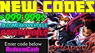 [UPDATE] REAPER 2 ALL *NEW CODES*, CASH CODES & RESET CODES FOR OCTOBER 2022 |REAPER 2 UPDATE CODES