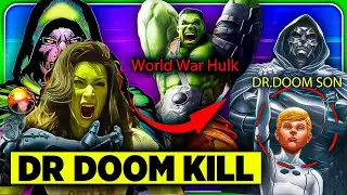 Avengers Doomsday Movie First Look Leaked (Concept Art) | RDJ Dr.doom , World war Hulk