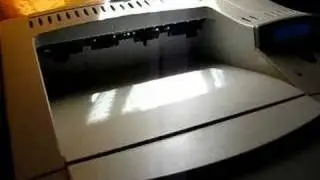 HP LASERJET 4050N IN ACTION