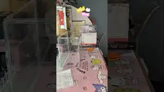 Unboxing my Acrylic Display Box for my Sanrio X YugiOh! Collection from McDonald's 🎀 #highlights