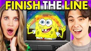 Finish The Line: Iconic 90s TV Shows!