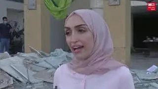 عروس بيروت تكشف ما حدث بعد الانفجار