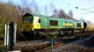FreightLiner Class 66 at Decoy Yard Doncaster