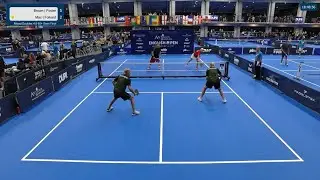 English OPEN 2025 Mixed Doubles 4.5 60+ Semi Final | Brown + Foster vs Mac + Folkard