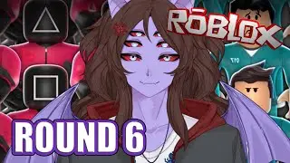 Round 6 mas é Roblox com o chat