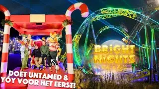 Is Bright Nights in Walibi Holland de moeite waard? | Review Vlog