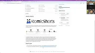 Atomic Shorts -- submission for LLM Hackathon for Applications in Materials Science & Chemistry
