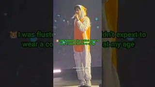 Jin's new hamster onesie outfit for Amsterdam 🐹🥰 JIN LIVE IN AMSTERDAM DAY #shorts #bts #진 #jin