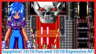 A Super Fun and DUMB Expensive Shmup! Sapphire on PC Engine! Is It Worth It?