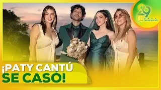 Paty Cant&uacute; y Christian V&aacute;zquez se casaron en Punta Mita | Ventaneando