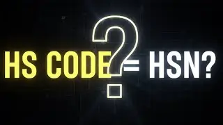 HS Code vs HSN Code Explained | Kya Dono Same Hain? | Online Sellers GST Guide