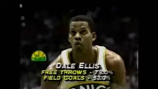 1986 Boston Celtics at Seattle Super Sonics, December 30,