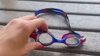 TYR Swimple Tie Dye Jugend Schwimmbrille, werden sie kaputtgehen