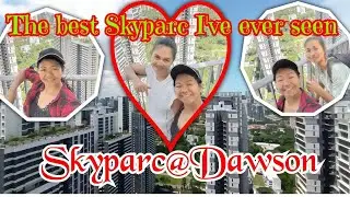 The best view i've seen so far #skyParc @Dawson #singapore