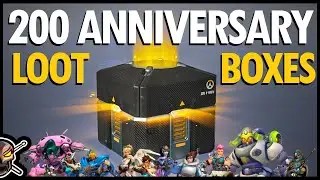 Opening 200 Overwatch 2020 ANNIVERSARY Loot Boxes!