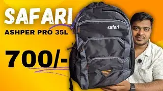 Safari 35L Backpack Review 💥 Best Backpack for School