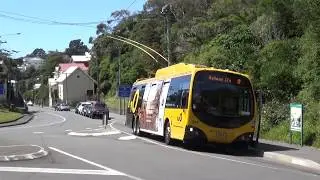 Aro Street Route 9 Trolleybus To Railway Stn (Wellington)