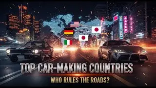 Top Car-Making Countries and Their Cars    #facts #carcompanies