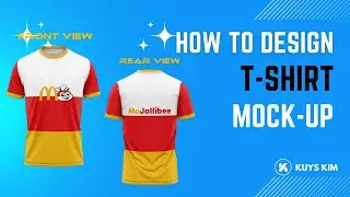 How to Design T-Shirt MockUp w/ FREE MockUp Files | TIFF and AI Format | Photoshop & Illustrator