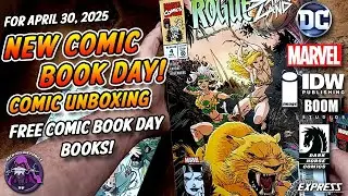New COMIC BOOK Day - Marvel & DC Comics Unboxing April 30, 2025 - New Comics This Week 4-30-2025