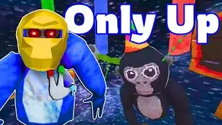 Gorilla tag only up! (TO THE MOON!)