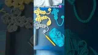 One for the Bible!✝️ #crosscrochet #crossbookmark #beginnercrochet #crochetforbeginners #crochet