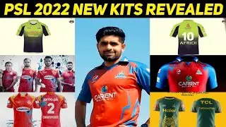 PSL 7 Teams All New Jersey Revealed - PSL 2022 New Kits - Pakistan Super League