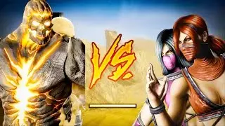 Mortal Kombat Komplete Edition - Dark Kahn & Goro MK1 Costume Tag Ladder 4K Gameplay Playthrough