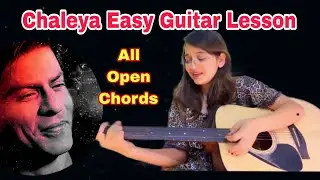 Chaleya - Jawan | Guitar Lesson | Easy Chords | (Arijit Singh) #jawan