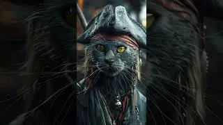 ai meow meow pirates of the Caribbean #aicat #cute #trending #popular #piratesofthecaribbean