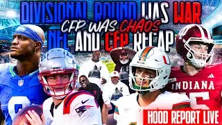 &ldquo;Divisional Round Was WAR&hellip; CFP Was CHAOS 😤 | NFL Playoffs & National Title RECAP&rdquo;