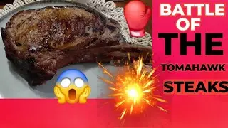 BATTLE OF the TOMAHAWK STEAKS | Budget Vs Premium 💪