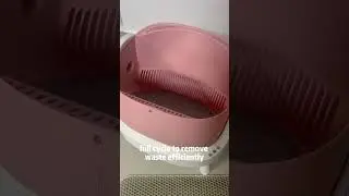 🔄 Watch This Automatic Litter Box Clean Itself! So Satisfying! 🐱✨ #cat #petpivot #autoscooper11