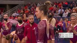Lilly Hudson (Alabama) Floor 2022 @ Auburn 9.900