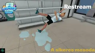 🔴Laundry Store Simulator A Sikeres mosoda &eacute;s j&aacute;t&eacute;k kulcs sorsol&aacute;st!!!🔴
